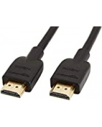AmazonBasics Lot de 3 câbles HDMI 2.0 haut débit Compatible Ethernet / 3D / retour audio [Nouvelles normes] 3 m