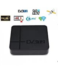 DishyKooker DVB-T2 K2 HD Télévision numérique terrestre Prise en Charge Youtube FTA H.264 MPEG-2/4 PVR Tuner TV Full HD 1080P Décodeur Prise européenne