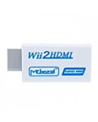Mcbazel Wii to HDMI Converter, convertisseur Adaptateur vidéo Full HD 1080P avec Audio 3,5 mm