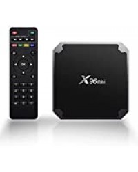 SUNNZO X96 Mini Lecteur multimédia de Diffusion en continu Android 9.0/boîte TV 4K avec Amlogic S905W Quad-Core chipset, 64 Bits 1GB/8GB,WiFi,4K HD,H.265