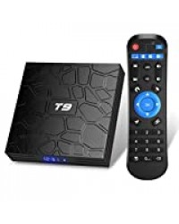 TUREWELL T9 Android 9.0 TV Box 2 Go RAM/16 Go ROM Support 2.4/5.0 GHz WiFi BT4.0 RK3318 Quad-Core 4K 3D HDMI DLNA Smart TV Box