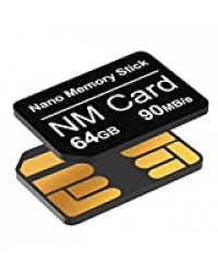 YAOMAISI Carte NM 64Go 90Mo/S Nano Carte mémoire Nano Carte Uniquement Convient pour Huawei P30/P30 pro/P40 series/Mate20 Series/Mate30 Series/Mate40/Mate40pro Nano 64GB Card