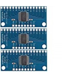 3pcs Analogue Numérique CD74HC4067 Module de Carte de Déconnexion du Multiplexeur Numérique Analogique à 16 Canaux pour Arduino