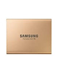 500GB Samsung Portable SSD T5, External, Rose Gold, USB 3.1 Gen2 Type-C (10Gbps), 540MB/s Transfer, 2x Cables, Retail - MU-PA500G/EU