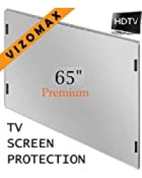63-65 pouces Vizomax Protecteur d'écran pour télévision pour LCD, LED at Plasma TV. Téléviseur Protège-écran