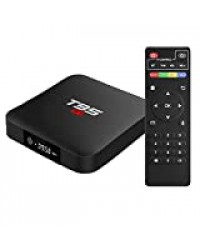 Android 7.1 TV Box, T95 S1 Smart Internet TV Box Amlogic S905W Quad Core 2Go/16Go with Digital Display HDMI Ultra HD 4K Ethernet 2.4GHz WiFi H.265 Video Decoder