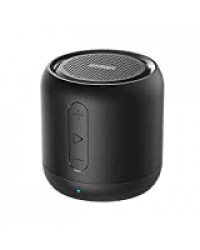 Anker SoundCore mini Enceinte Bluetooth Portable - Haut Parleur avec Autonomie de 15 Heures, Portée Bluetooth de 20 Mètres, Port Micro SD, Micro et Basses Renforcées