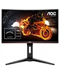 AOC C24G1 Ecran PC Gaming 24" 144Hz 1ms Freesync Ajustable en Hauteur FullHD 1920 x 1080 Noir