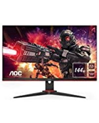 AOC Gaming 27G2AE Moniteur FHD, HDMI, DisplayPort, Free-Sync, Temps de réponse 1 ms, 144 Hz, 1920 x 1080 Noir/Rouge 68 cm/27"