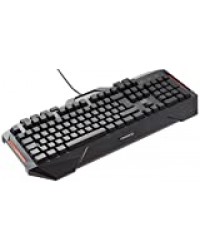 Asus Clavier Gaming Cerberus Port USB, 12 Touches de Macro, AZERTY, Noir