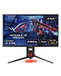 ASUS ROG XG258Q - Ecran PC gaming eSport 24,5" FHD - Dalle TN - 16:9 - 240Hz - 1ms - 1920x1080 - 400cd/m² - Display Port et 2x HDMI - Nvidia G-Sync - AMD FreeSync