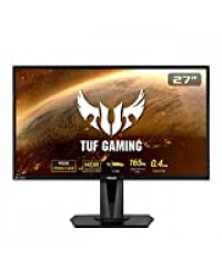 ASUS TUF Gaming VG27BQ - Ecran PC Gamer eSport 27" WQHD - Dalle TN - 16:9 - 165Hz - 0,4ms - 2560x1440 - Display Port & 2x HDMI - Haut-parleurs - Nvidia G-Sync - AMD FreeSync - ELMB - HDR 10