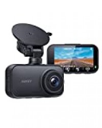 AUKEY Dashcam Full HD 1080P Enregistreur vidéo avec Objectif Grand Angle de 140°, WDR, détection de Mouvement, Enregistrement en Loop, Vision Nocturne et capteur G