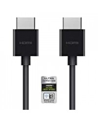 Belkin Câble HDMI Ultra HD Haute Vitesse Premium, 4K / Dolby Vision HDR10+, Idéal pour l'Apple TV, 2 m de Long - Noir