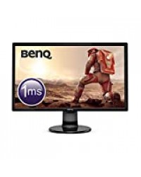 BenQ GL2460BH Écran Gaming de 24 pouces, FHD 1080p, 1ms, Eye-Care, HDMI, Capteur de luminosité ambiante B.I., Haut-parleurs