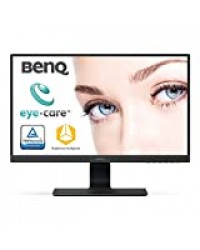 BenQ GW2480, Écran Eye-Care de 23.8 pouces, Affichage FHD 1920 x 1080, IPS, Brightness Intelligence, Low Blue Light, Flicker-Free, Cadre ultra-fin, HDMI