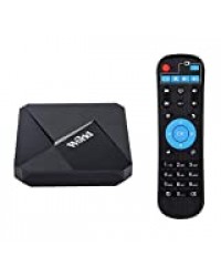 Boîtier World Récepteur 4K Ultra HD, Version 2020 IP-TV Box, Câble HDMI Câble LAN Télécommande.