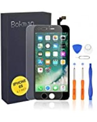 bokman Écran Tactile LCD pour iPhone 6s Noir, Vitre Tactile avec Kit de Réparation