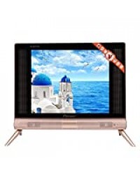 Byged TV Portables, 17 Pouces LCD Full-HD Mini-Télévision Portable avec HDMI, USB, TV/AV, VGA Stéréo Téléviseur Numérique avec Technologie de Décodage H.264 Plus Claire pour Cuisine, Chambre, etc.