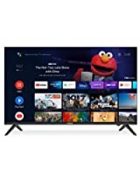 Caixun Android 9.0 TV EC43S1A 43 Pouces Smart TV,108cm 4K Téléviseur(Prime Video,Netflix,Youtube,Google Assistant,Google Play Store) HDR, Triple Tuner,Blueteeth [Classe énergétique A+]