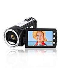 Caméra vidéo numérique Heegomn pour Youtube Vlogging, caméscope vidéo Mini DV 1080p pour Enfants/Enfants/débutants/Adolescents
