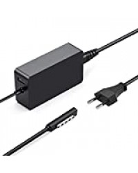 Chargeur pour Surface Pro 2,Cshare 48W 12V 3.6A Adaptateur d’Alimentation Compatible avec Surface Pro 1/Pro 2/RT/Surface RT/Surface 2 Tablet avec Port de USB et Un Cordon d'extension d’Alimentation