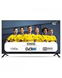 CHiQ L40G4500 40" Full HD LED LCD TV,40 Pouces (101cm), titple tunner (DVBT / T2 / C / S2), Lecteur Multimédia Via Port USB Téléviseur,Dolby Audio,3 HDMI, 2 USB, Direct LED