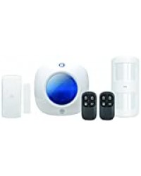 Chuango DIV0051 Système d'alarme Easy Plug pour Petite Habitation, Blanc
