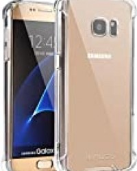 Coque Samsung Galaxy S7, Jenuos Transparent Coque Antichoc Etui en Silicone TPU pour Samsung Galaxy S7 5.1" Transparent (S7-TPU-CL)