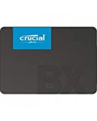 Crucial BX500 480Go CT480BX500SSD1 SSD Interne-jusqu’à 540 MB/s (3D NAND, SATA, 2,5 pouces)