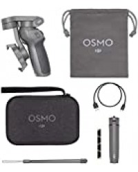 DJI Osmo Mobile 3 Combo - Stabilisateur de Cardan 3 Axes Compatible avec iPhone et Smartphone Android, Design Léger et Portable, Prise de Vue Stable, Contrôle Intelligent + Trépied