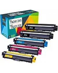 Do it Wiser TN-241BK TN245 Cartouche de Toner Compatible pour Brother TN241 TN-245 TN-241 Brother MFC-9330CDW DCP-9020CDW MFC-9340CDW HL-3140CW HL-3150CDW 3170CDW MFC-9140CDN DCP-9015CDW (Pack de 5)