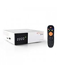 Docooler GTMEDIA GTC Android 6.0 TV BOÎTE DVB-S / S2 Récepteur TV DVB-T / T2 / Câble/ISDBT Lecteur multimédia 4K Amlogic S905D Récepteur TV 2GB / 16GB 2.4G WiFi BT4.0