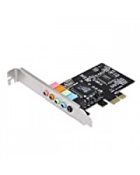 Docooler PCI-E Express Carte 5.1 Son 5 Port Carte Son Surround Stéréo Carte Son pour Bureau