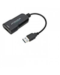 Dpofirs Cartes de Capture Audio vidéo, périphérique de Capture Audio et vidéo au Format d'entrée Multiple HDMI, boîtier d'enregistrement Universel K004 HD USB2.0 pour PS4 Gaming DVD HDV