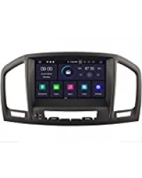 Drohneks Android 10.0 Autoradio DVD GPS Radio Unité de tête stéréo Navigation 64GB BT 4GB Ram WiFi Compatible avec Opel Vauxhall Holden Insignia 2008-2013 Commande de Roue Bluetooth Steeirng