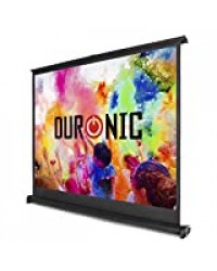 Duronic DPS50 /43 Ecran de Projection pour Bureau 102 x 76 cm – Diagonale de 50 Pouces / 127 cm – Portable et Rapide à déplier – Idéal pour Bureau/école/Utilisation Professionnelle