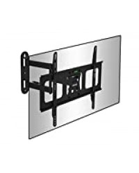 Duronic TVB109M Support Mural d’écran de télévision inclinable, Rotatif et orientable - 32 à 60 Pouces / 81 à 153 cm – VESA 600 x 400