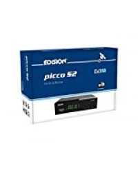 EDISION PICCO S2, Full HD SAT Récepteur, WiFi à bord, 2in1 IR remote control, USB, HDMI, SCART, extension IR Eye ready