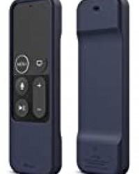 elago R1 Siri Remote Étui de Protection [Aimant à L'Intérieur] [Sangle Incluse] pour Apple TV 4K 4ème et 5ème Génération Télécommande - Jean Indigo