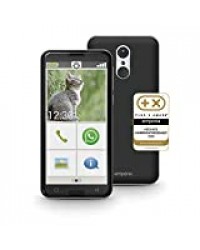 EmporiaSMART.3,Smartphone pour séniors16 GB,5.5 Pouces,14 cm() Android™ 9.0noir