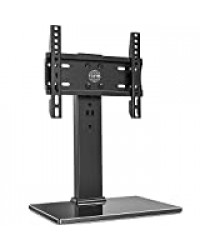 FITUEYES Meuble Support TV Pied Pivotant sur Table pour Téléviseur LCD de 19 à 32 Pouce Ecran LED Plasma TT103202GB