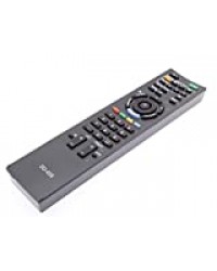 Frompt2y Télécommande de rechange pour téléviseurs LCD TV Sony RM-ED035 [Ne nécessite pas de configuration ou de programmation – 2 piles AA incluses]