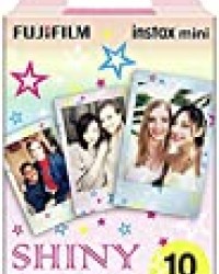 Fujifilm Instax Mini Monopack de 10 Films pour développement instantané Shiny Star