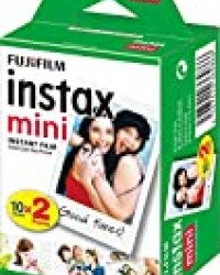 Fujifilm - Twin Films pour Instax Mini - 86 x 54 mm - 10 feuilles x 2 paquets = 20 feuilles
