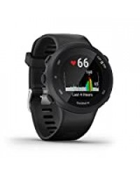 Garmin - Forerunner 45 - Montre de course à pied avec prise en charge des programmes d'entraînement Garmin Coach - Large, Noir