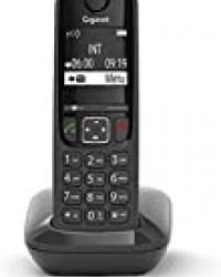 Gigaset AS690 - Téléphone fixe sans fil - Noir