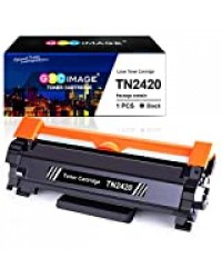 GPC Image TN2420 TN-2420 Cartouche de Toner Compatible pour TN2410 TN-2410 pour Brother DCP L2510D L2530DW L2550DN, HL L2310D L2350DW L2370DN L2375DW, MFC L2710DN L2710DW L2730DW L2750DW (1 Noir)