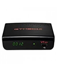 GT MEDIA V7S2X Récepteur Satellite Numérique Full HD avec Antenne WiFi USB, DVB-S/S2/S2X, Soutient Youtube CCcam Biss Auto-Roll Multi-stream/T2MI, Décodeur Satellite pour TV