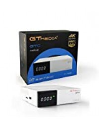 GTMedia GTC Récepteur satellite DVB-S2&T2&C ISDB-T Amlogic S905D Android 6.0 2GB RAM 16GB ROM BT4.0 Prend en charge UHD 4K 30pfs/60fps H.265 MPEG-4